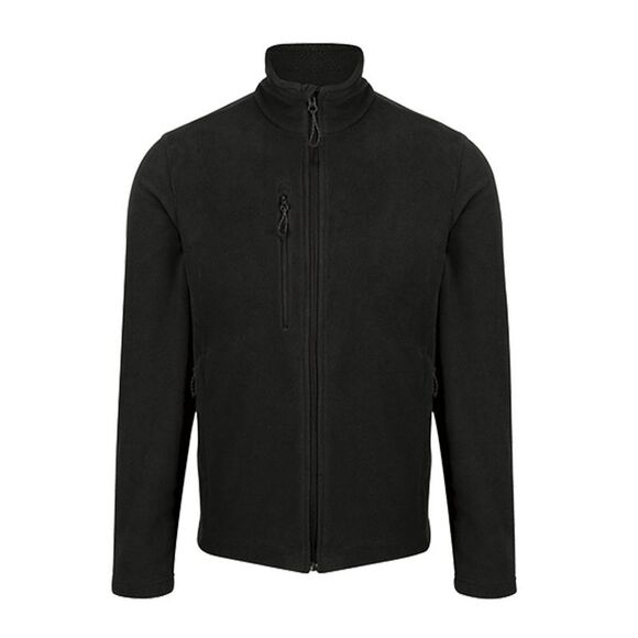Regatta Mens Honestly Made Recycled Fleece Jacket / Black
